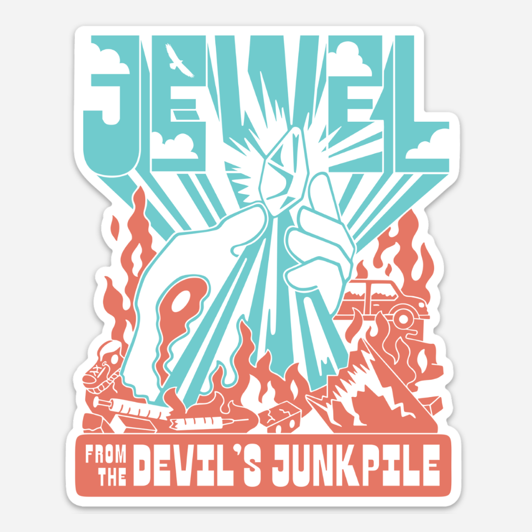Jewel from the Devil's Junkpile | Sticker